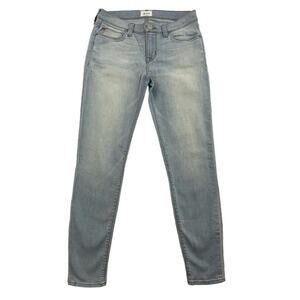 Hudson Krista Super Skinny Ankle Jeans Women’s 26 Blue Low Rise Light Wash Denim